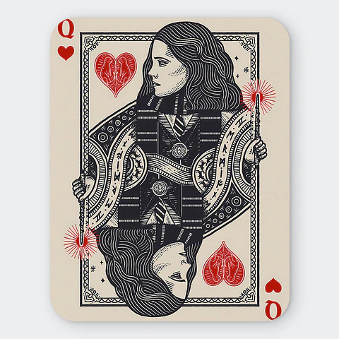 Mousepad 20x24 cm - Diseño The Brightest Witch Queen Card