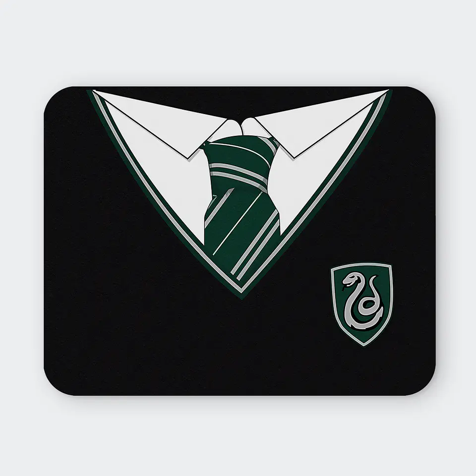 Mousepad 20x24 cm - Diseño Slytherin House Uniform Edition 1