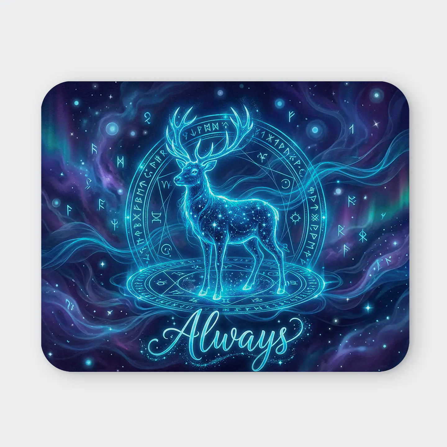 Mousepad 20x24 cm - Diseño Expecto Patronum Astral 