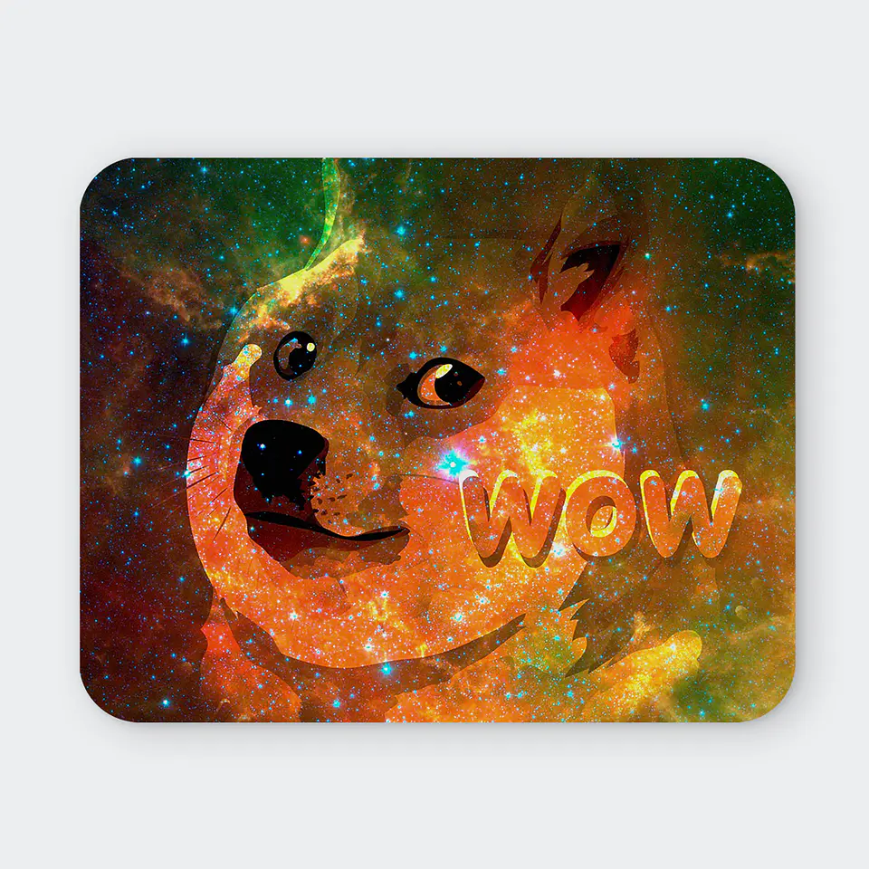 Mousepad 20x24 cm - Diseño Doge 