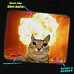 Mousepad 20x24 cm - Diseño Explosive Cat Chaos - Miniatura 2