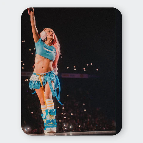 Mousepad 20x24 cm - Diseño Bichota Live Star Pink & Blue