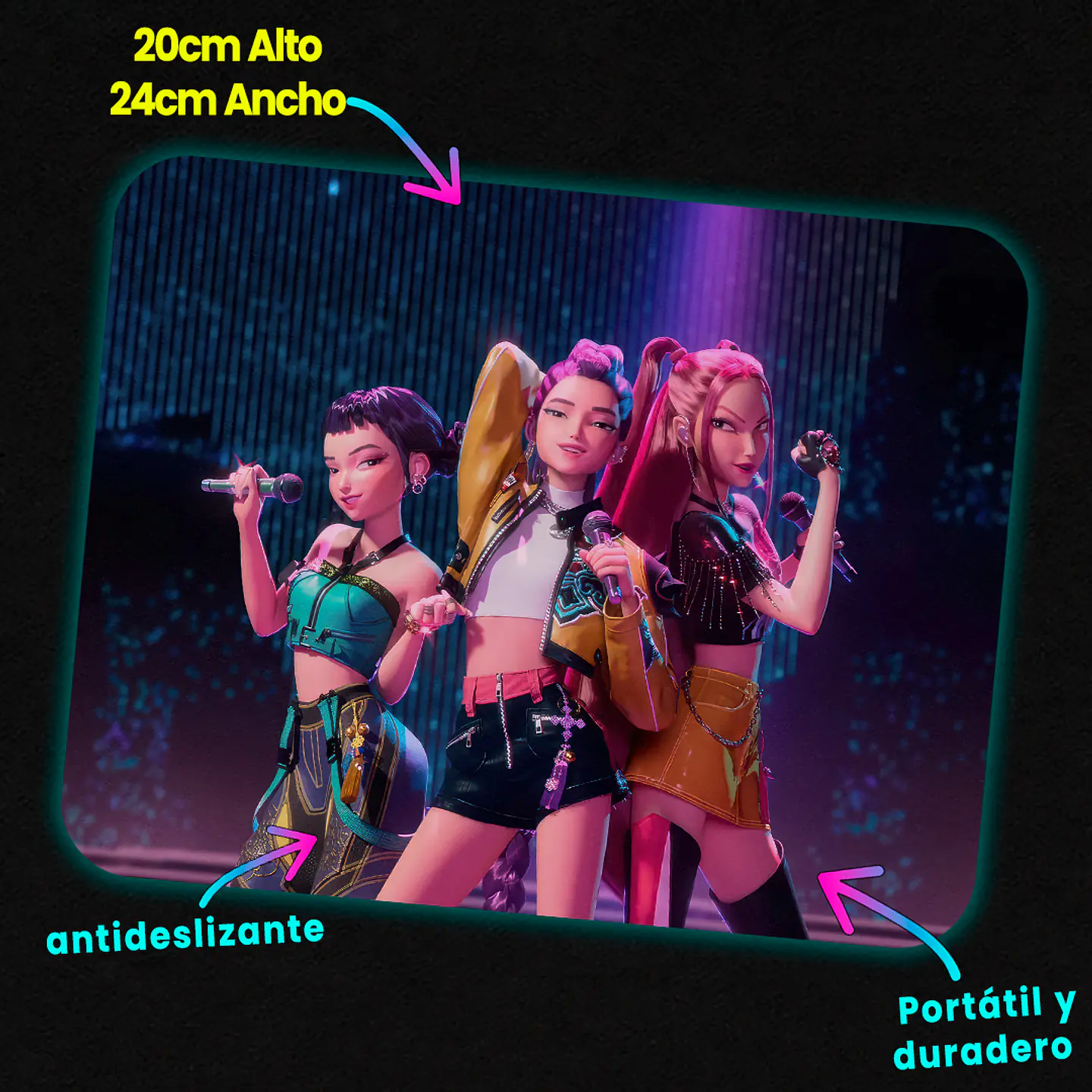 Mousepad 20x24 cm - Diseño 