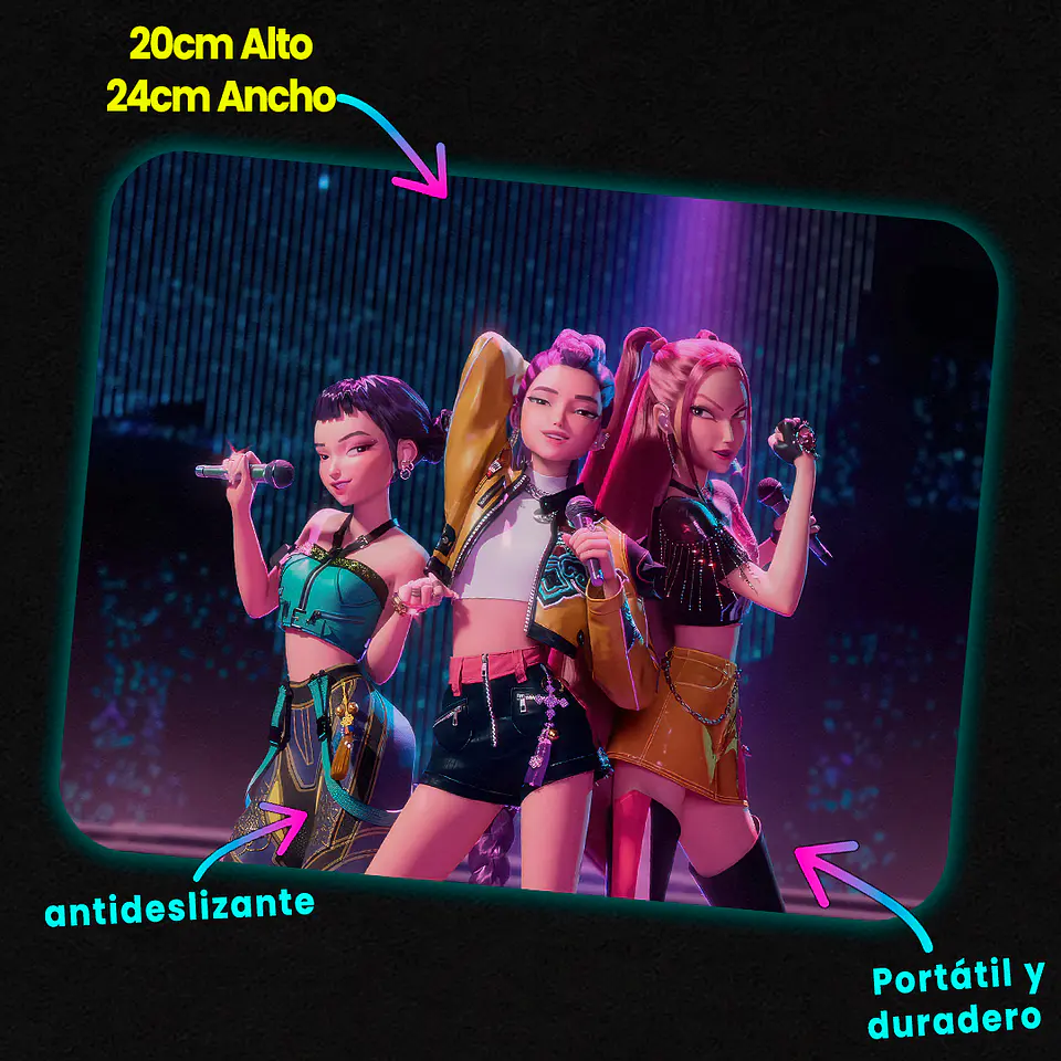 Mousepad 20x24 cm - Diseño 