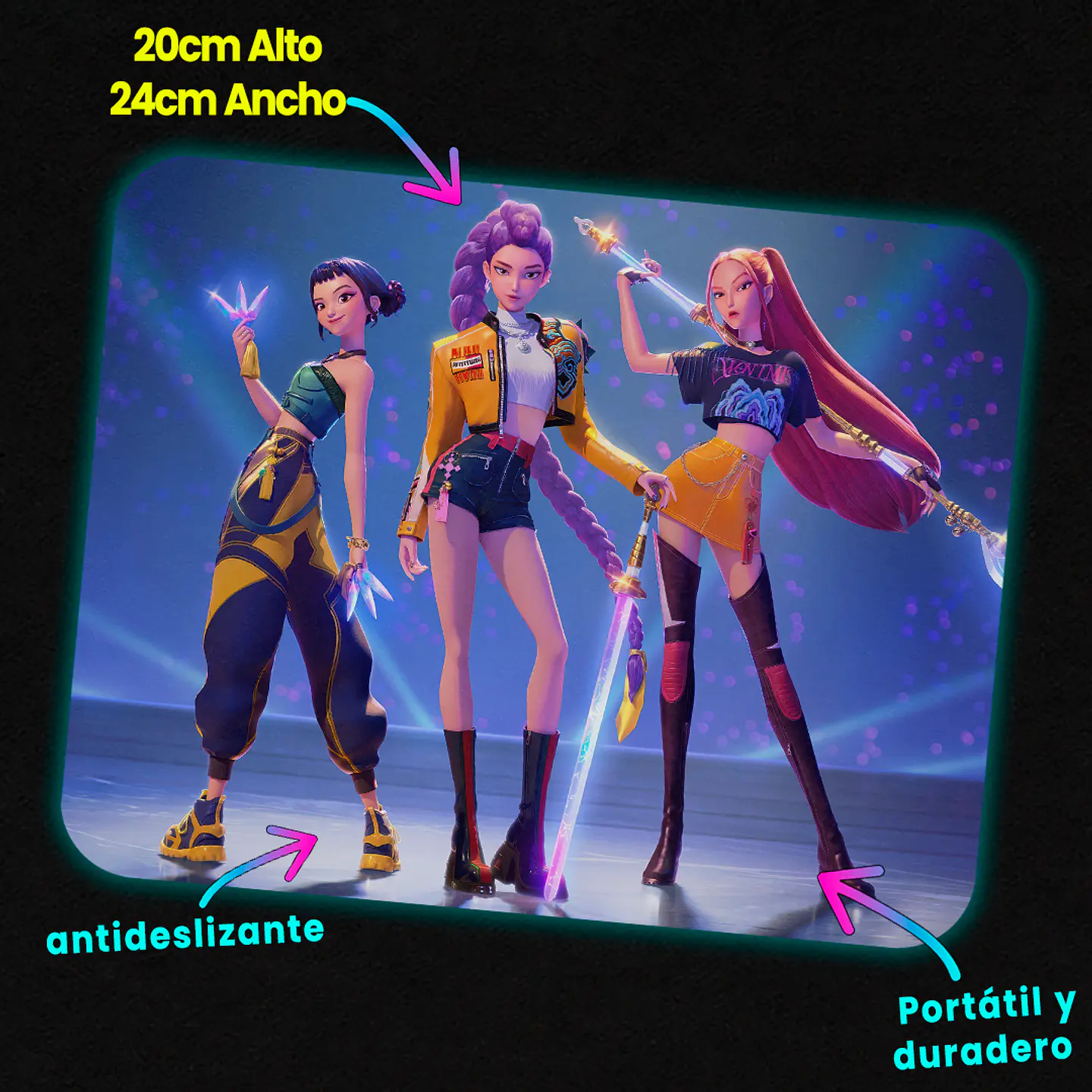 Mousepad 20x24 cm - Diseño 