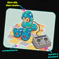 Mousepad 20x24 cm - Diseño Mega Man Retro Toy Edition - Miniatura 2