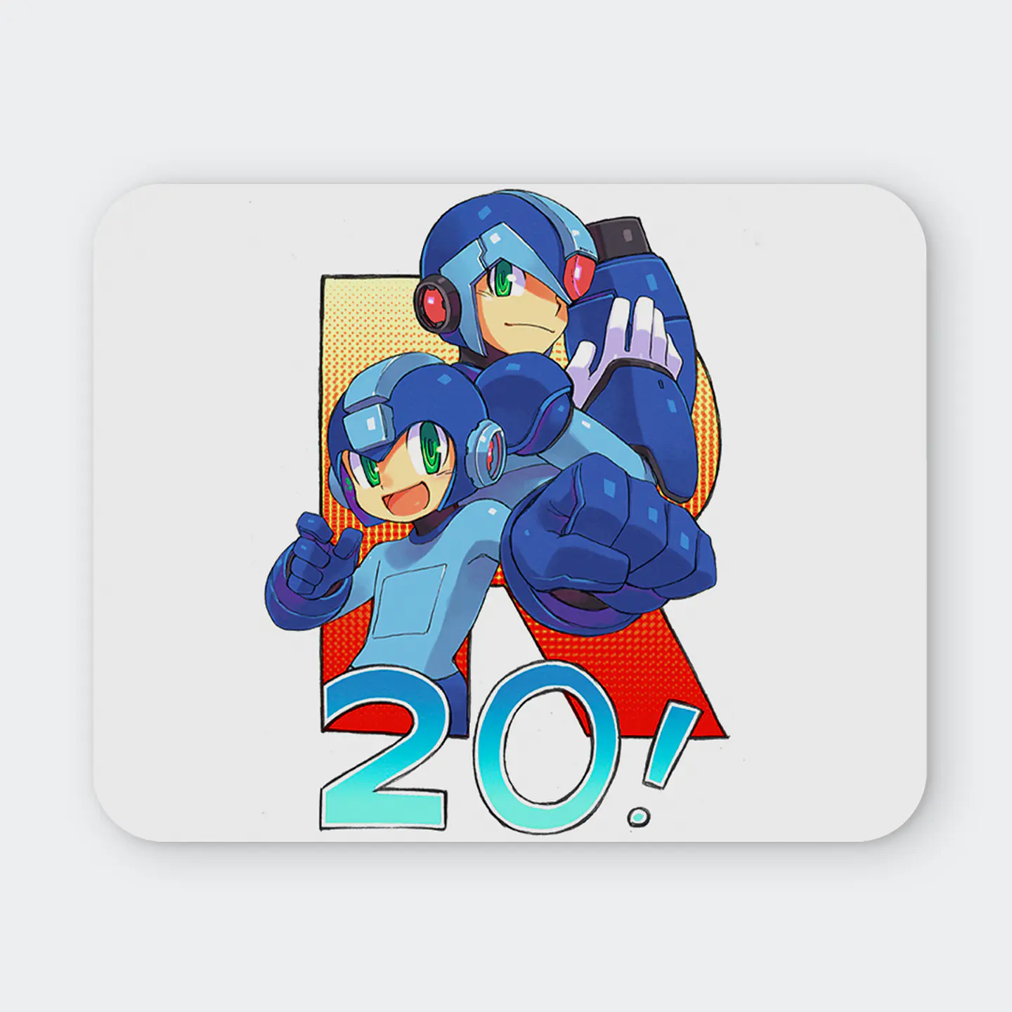 Mousepad 20x24 cm - Diseño Mega Man & X: Generations Legacy 1
