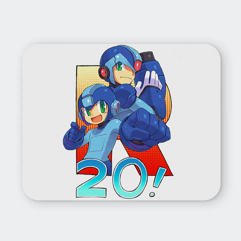 Mousepad 20x24 cm - Diseño Mega Man & X: Generations Legacy 1