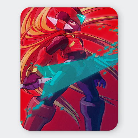 Mousepad 20x24 cm - Diseño Zero Saber Unleashed