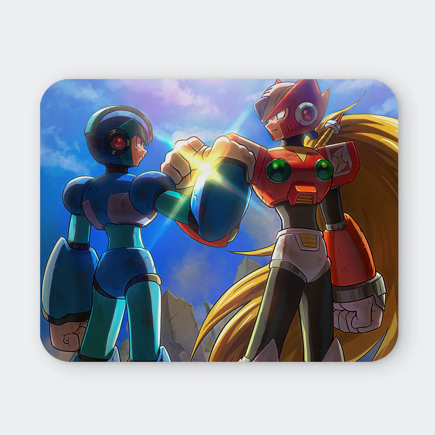 Mousepad 20x24 cm - Diseño X & Zero Eternal Alliance 1