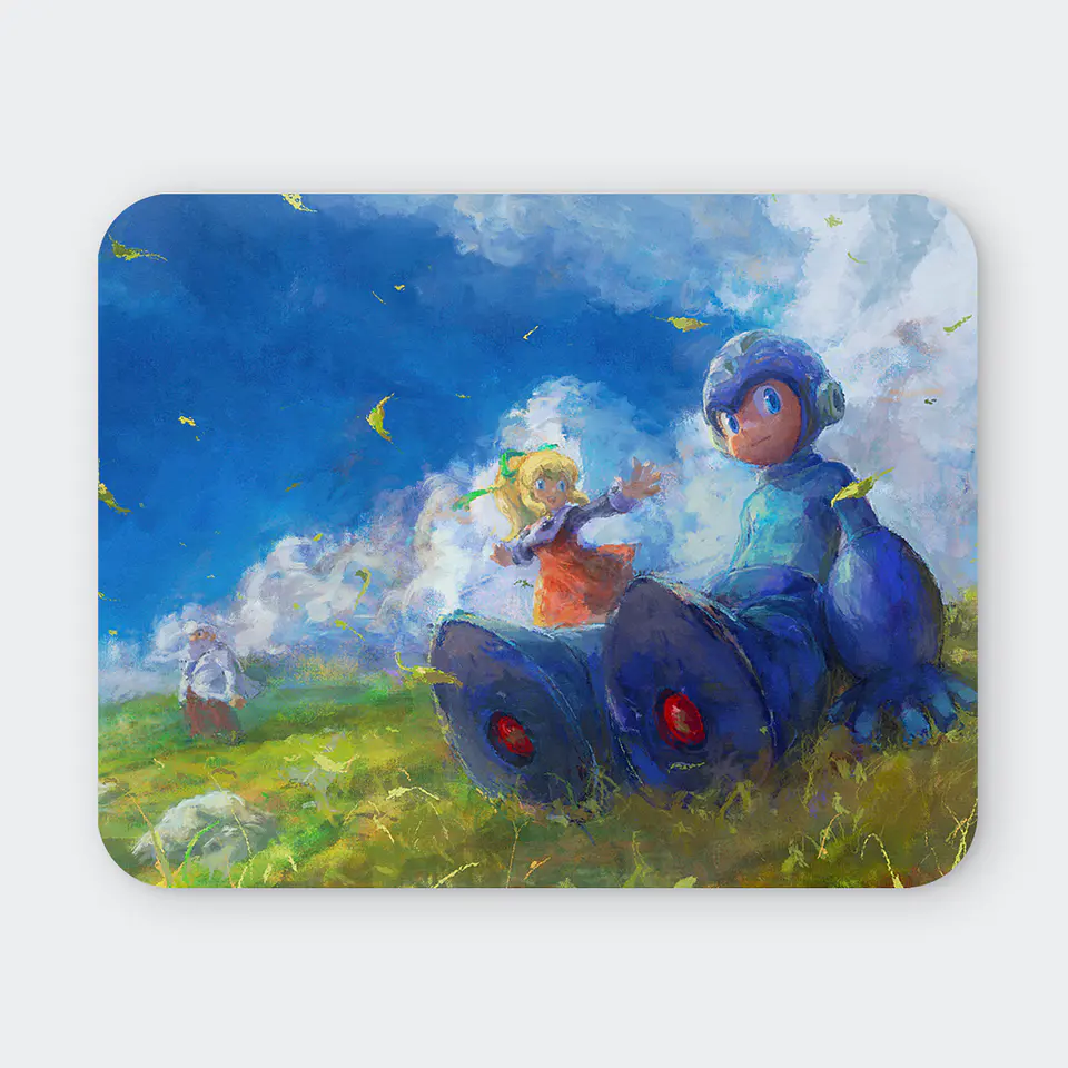 Mousepad 20x24 cm - Diseño Mega Man A Hero’s Rest 1