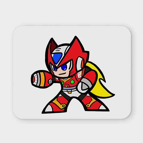 Mousepad 20x24 cm - Diseño Zero Chibi Hunter