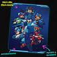Mousepad 20x24 cm - Diseño Mega Man Blue Bomber Multiverse - Miniatura 2