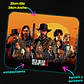 Mousepad 20x24 cm - Diseño RDR2 Outlaws for Life - Miniatura 2