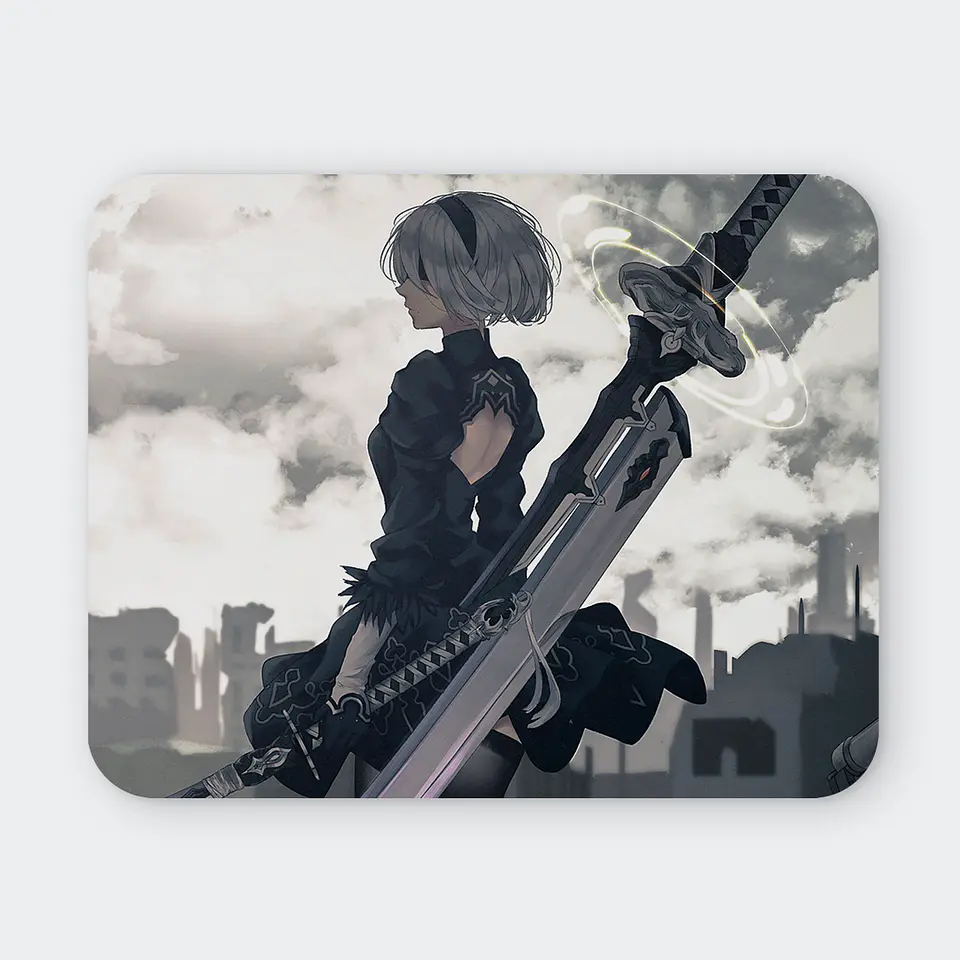 Mousepad 20x24 cm - Diseño 2B Silent Desolation 1