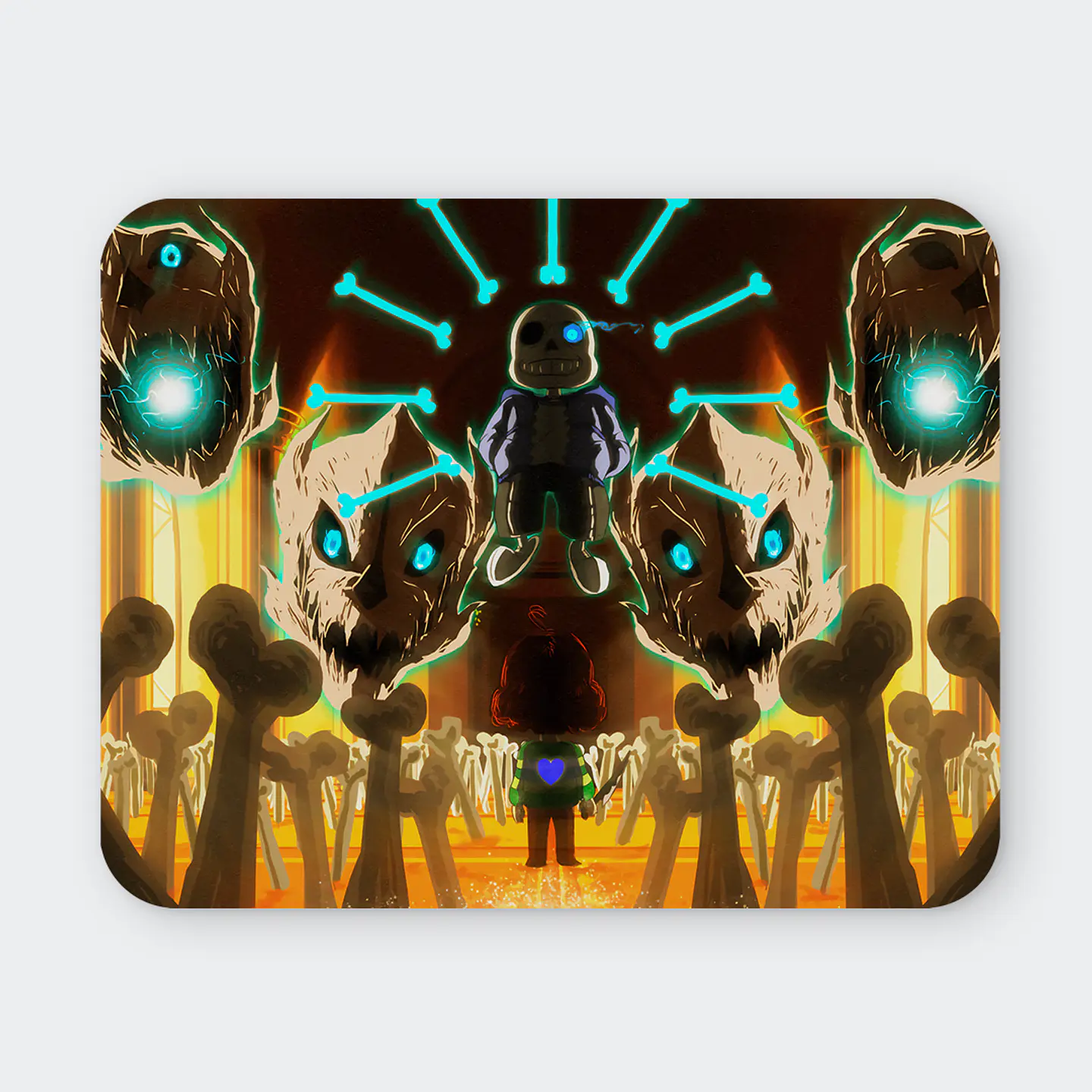 Mousepad 20x24 cm - Diseño Sans The Last Judgment 1