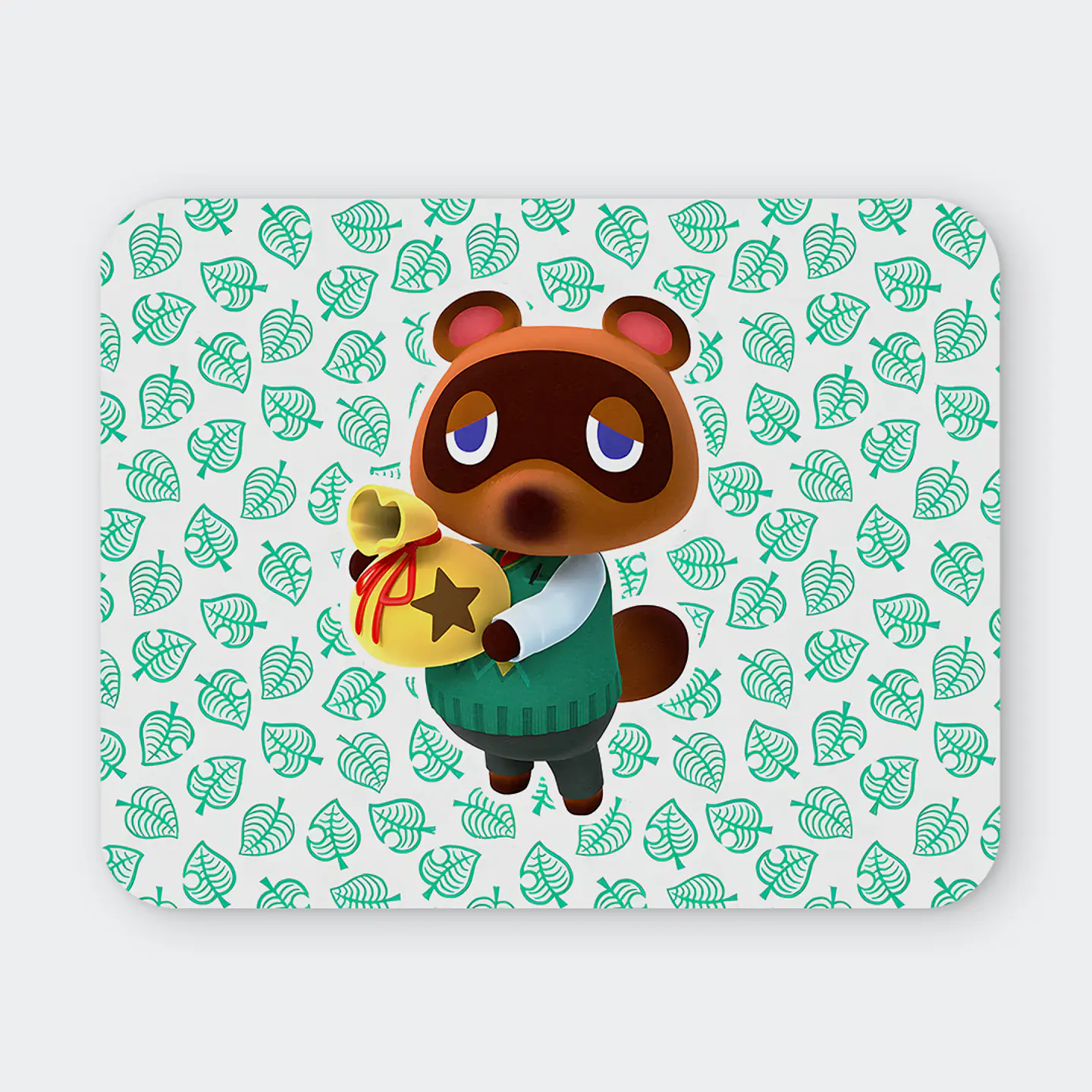 Nombre del producto: Mousepad 20x24 cm - Diseño Tom Nook: Bell Bag Tycoon 1