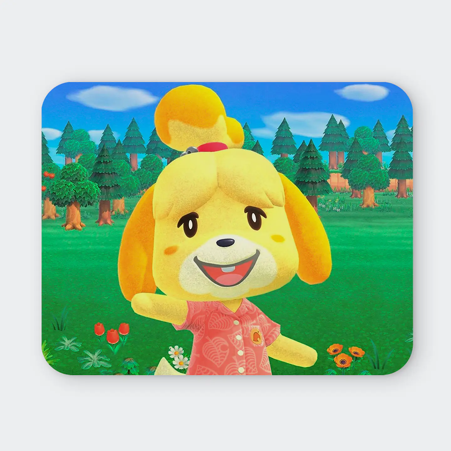 Mousepad 20x24 cm - Diseño Canela: Tropical Island Vibe 1