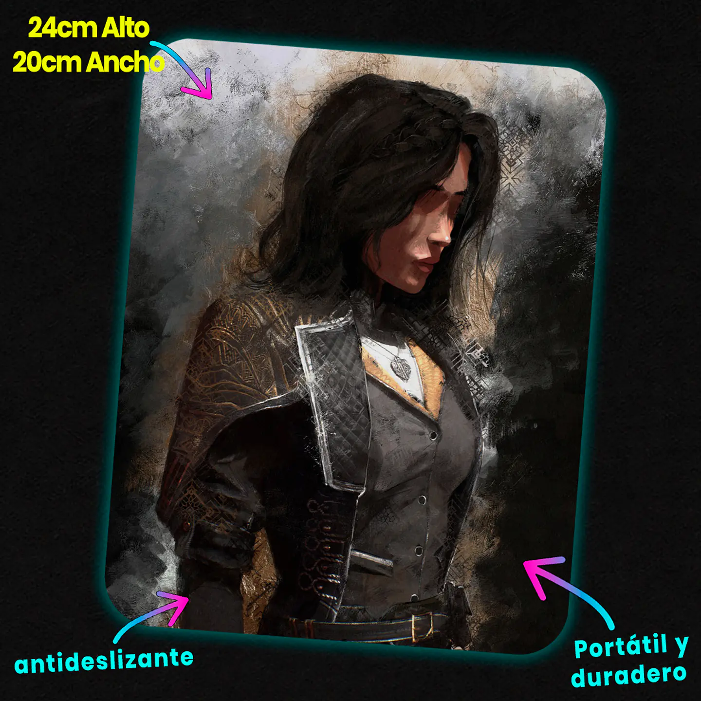 Mousepad 20x24 cm - Diseño Expedition 33: Lune’s Arcane Grace 2