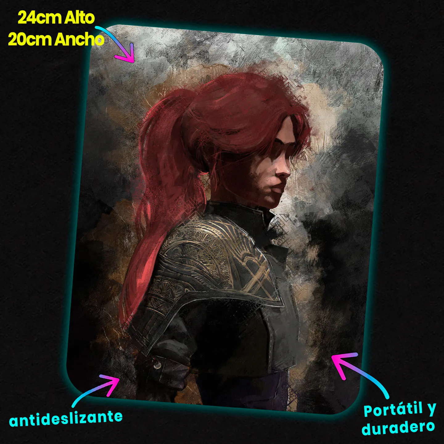 Mousepad 20x24 cm - Diseño Expedition 33: Maelle’s Swift Fury 2