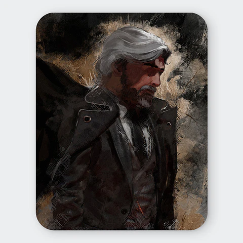 Mousepad 20x24 cm - Diseño Expedition 33: Renoir’s Gilded Revolvers