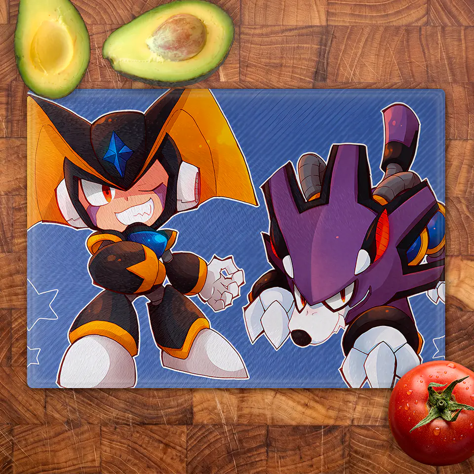 Tabla de cocina - Diseño Bass & Treble Retro Strike 2