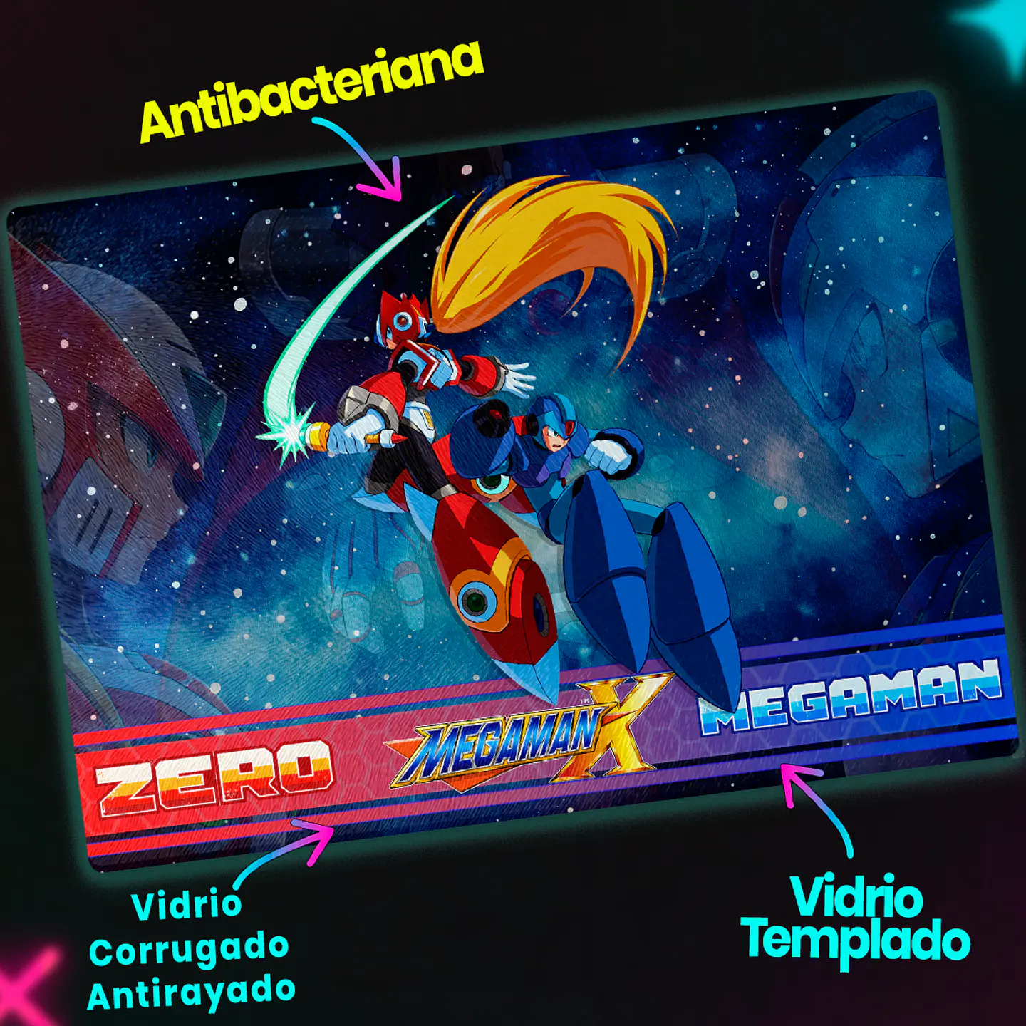Tabla de cocina - Diseño Mega Man X & Zero Cosmic Battle 3