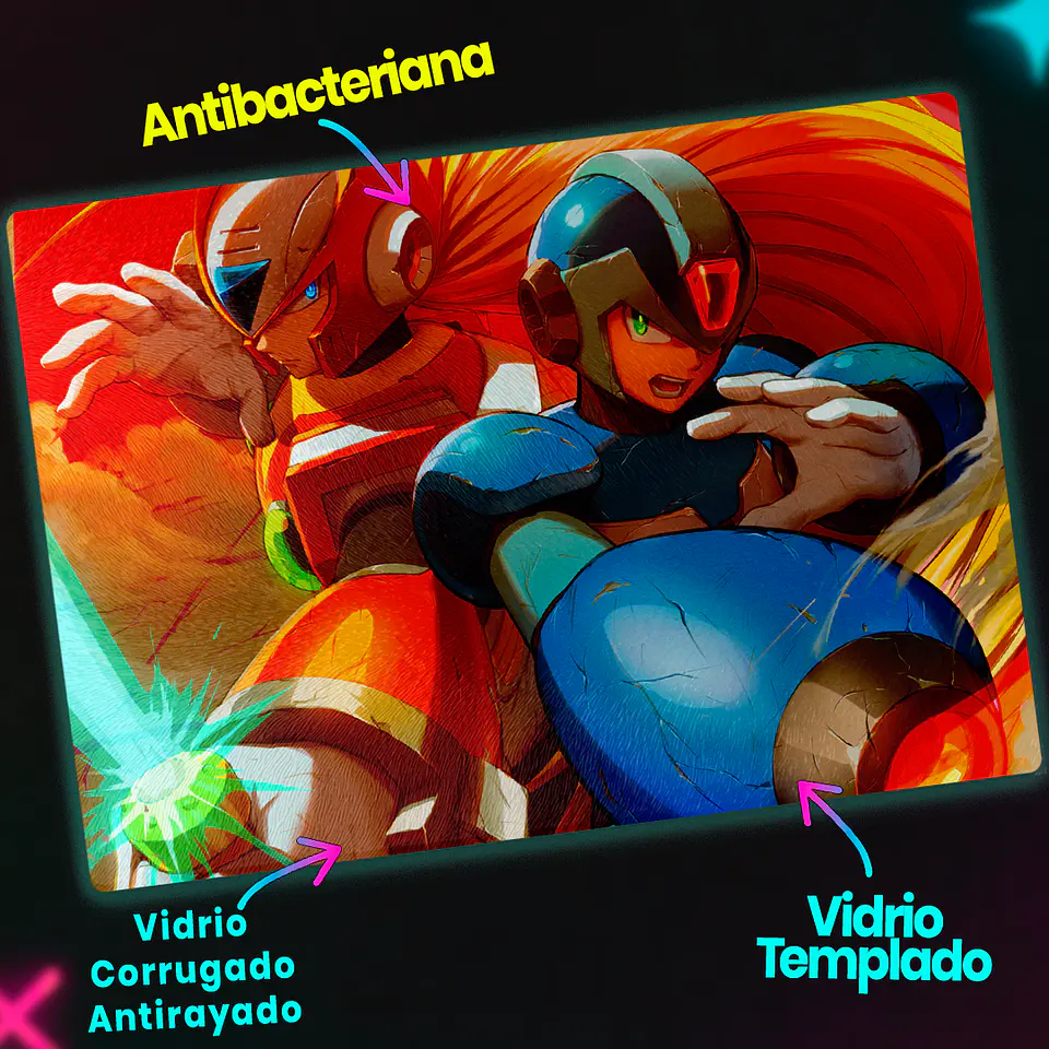 Tabla de cocina - Diseño X & Zero Maverick Duel 3