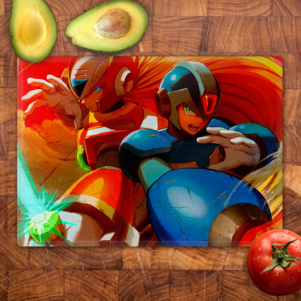 Tabla de cocina - Diseño X & Zero Maverick Duel 2