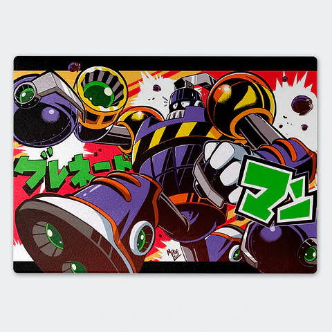 Tabla de cocina - Diseño Grenade Man Blast