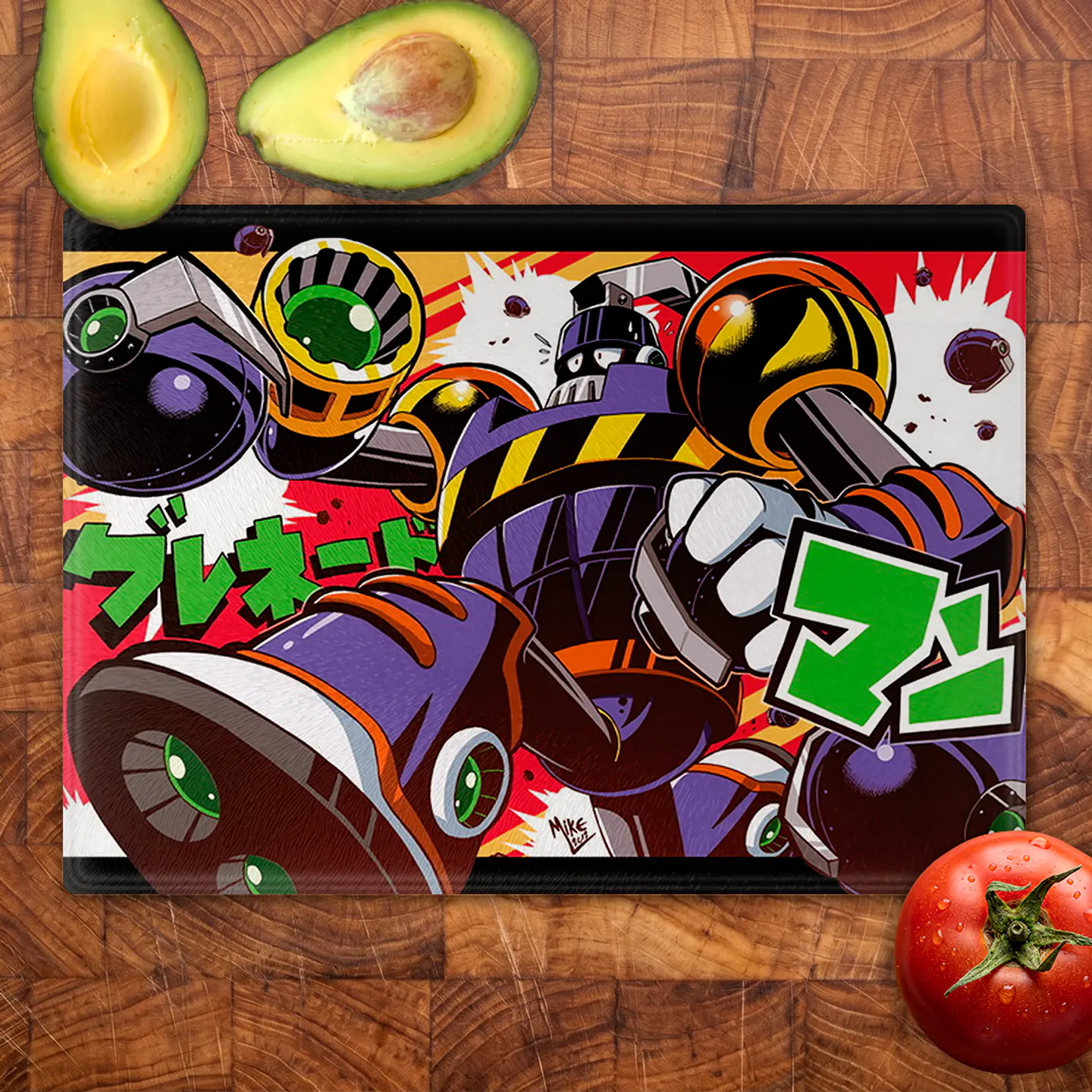 Tabla de cocina - Diseño Grenade Man Blast 2