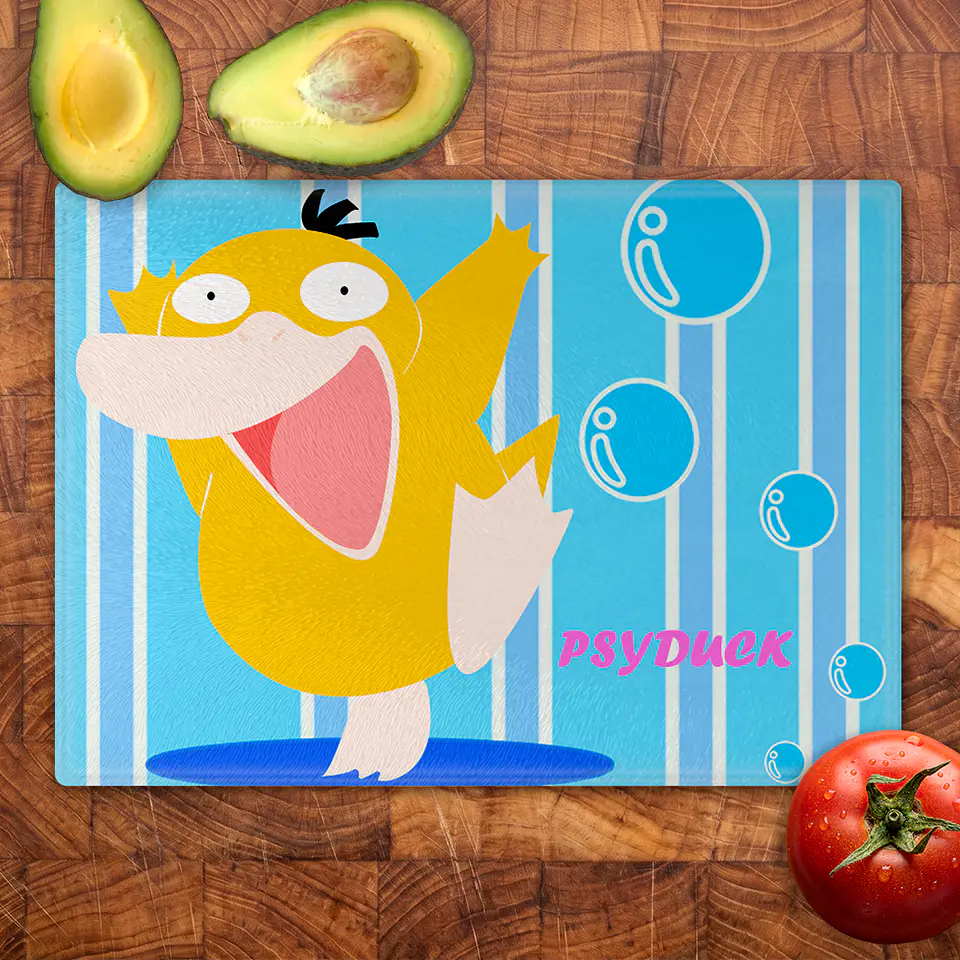 Tabla de cocina - Diseño Psyduck Bubble Pop 2