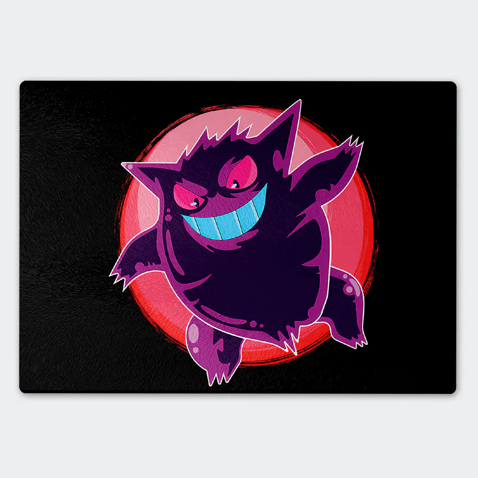 Tabla de cocina - Diseño Gengar Crimson Moon 1