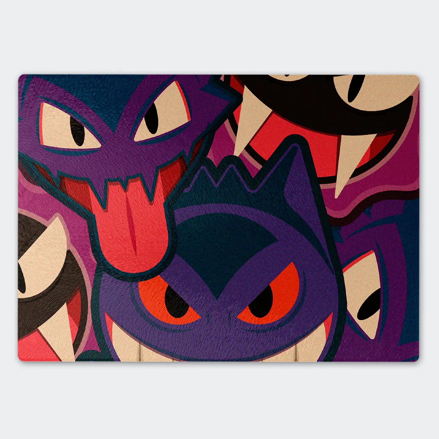 Tabla de cocina - Diseño Gengar Night Gang 1