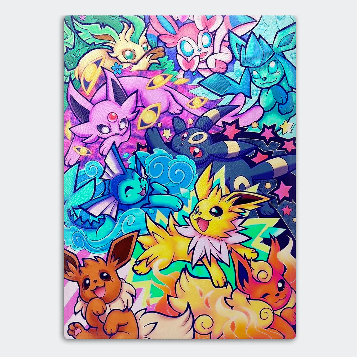 Tabla de cocina - Diseño Eeveelution Party 1