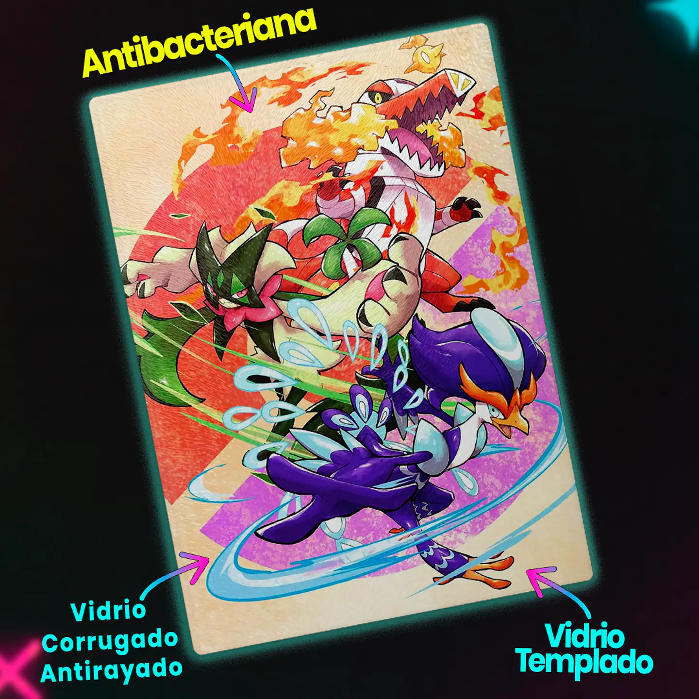 Tabla de cocina - Diseño Trío Inicial Paldea 3