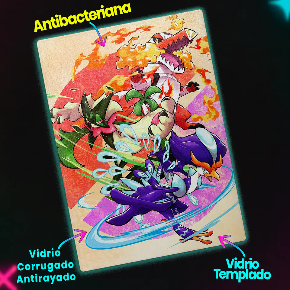 Tabla de cocina - Diseño Trío Inicial Paldea 3