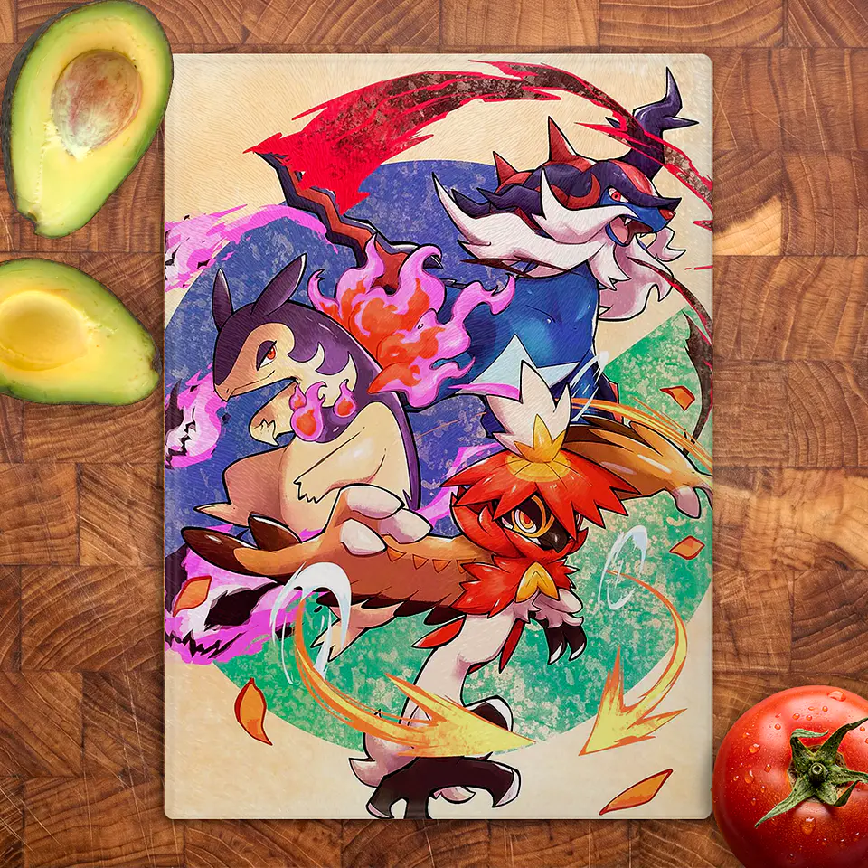 Tabla de cocina - Diseño Trío Hisui Evolución 2