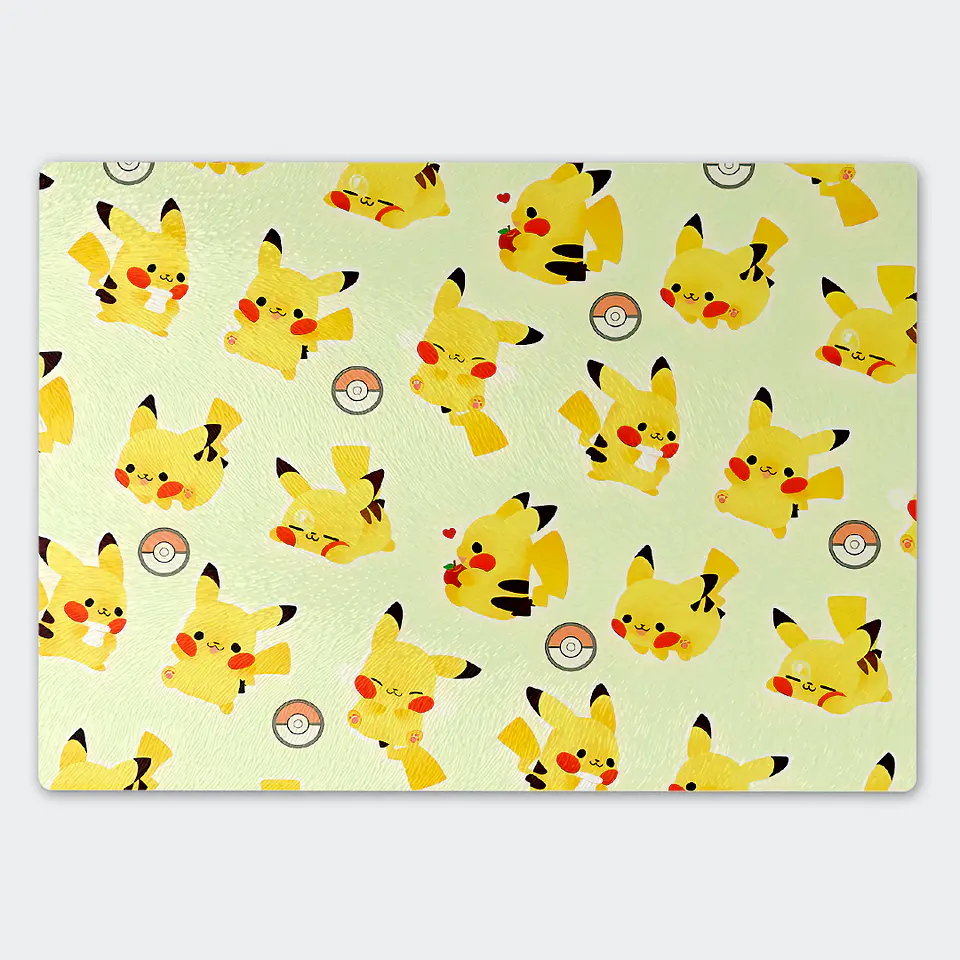 Tabla de cocina - Diseño Pikachu Pattern Kawaii 1