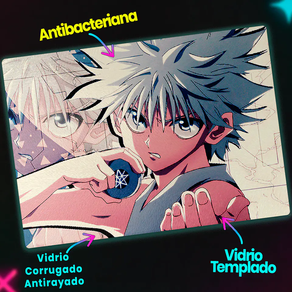 Tabla de cocina - Diseño Killua Godspeed 3