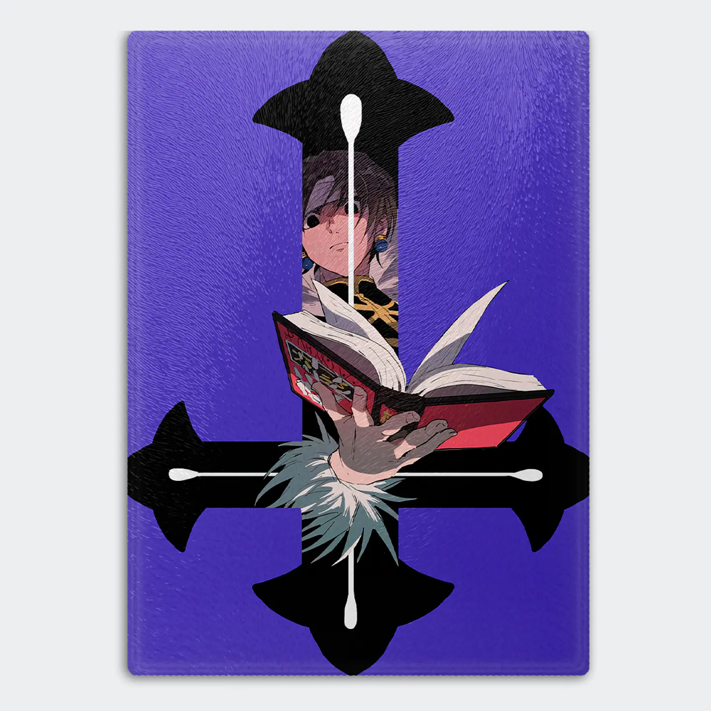 Tabla de cocina - Diseño Chrollo Lucilfer Cross 1