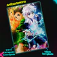 Tabla de cocina - Diseño Gon & Killua Elemental Power - Miniatura 3