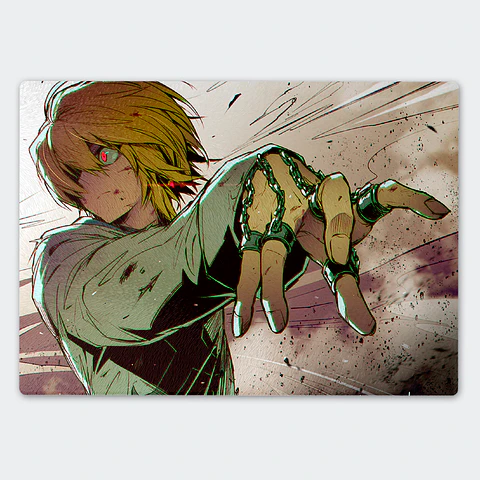 Tabla de cocina - Diseño Kurapika Scarlet Eyes Revenge