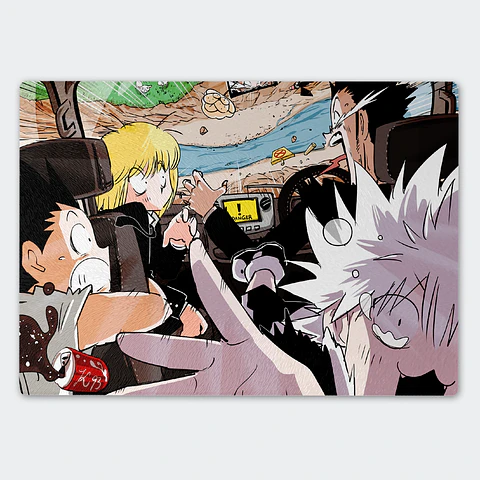 Tabla de cocina - Diseño HxH Chaotic Roadtrip
