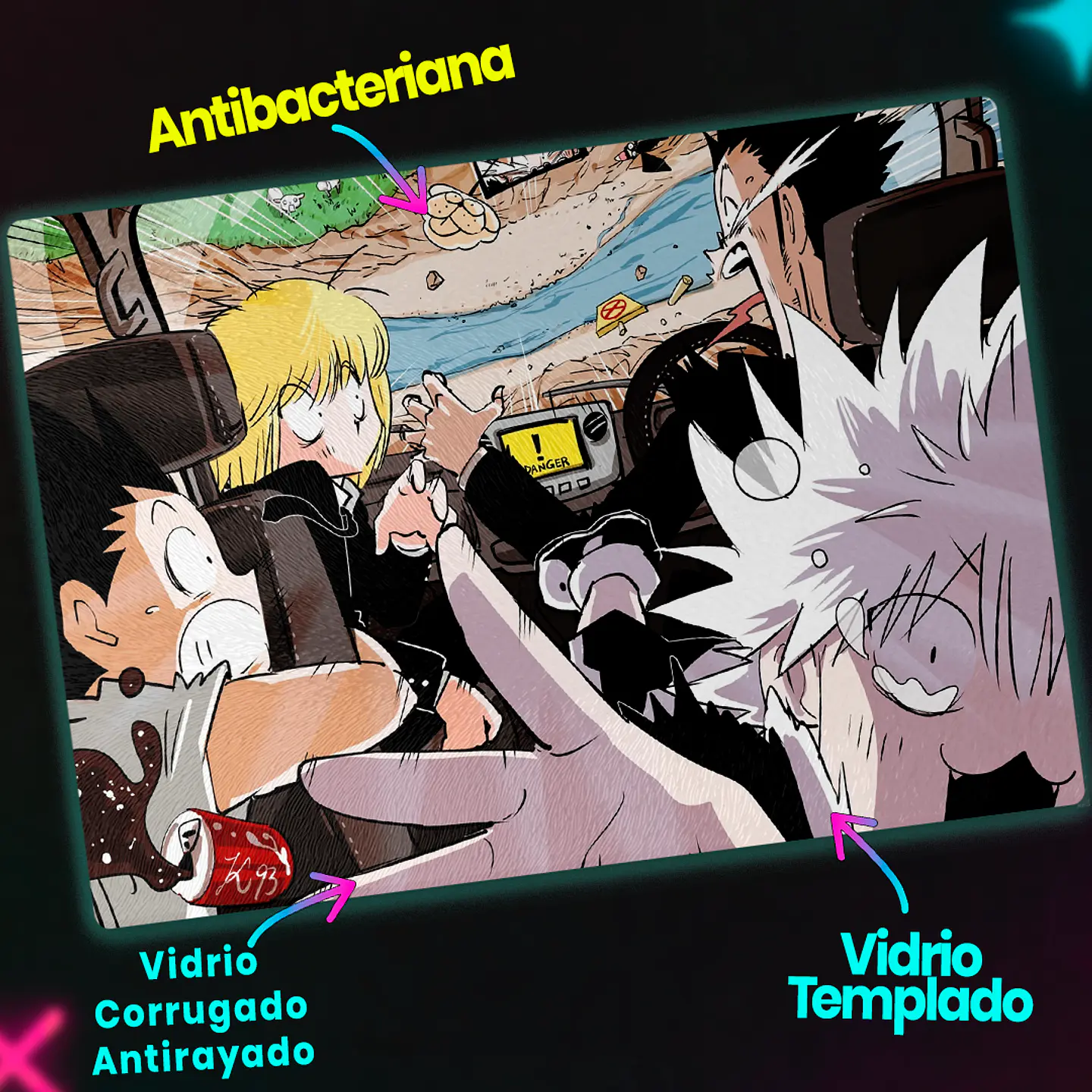 Tabla de cocina - Diseño HxH Chaotic Roadtrip 3