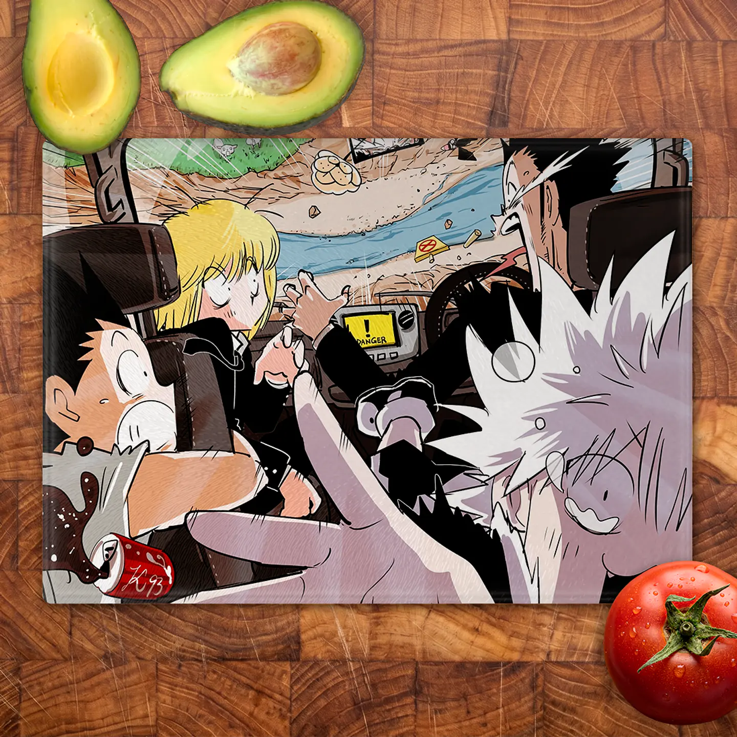 Tabla de cocina - Diseño HxH Chaotic Roadtrip 2