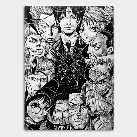 Tabla de cocina - Diseño Phantom Troupe Spider Web