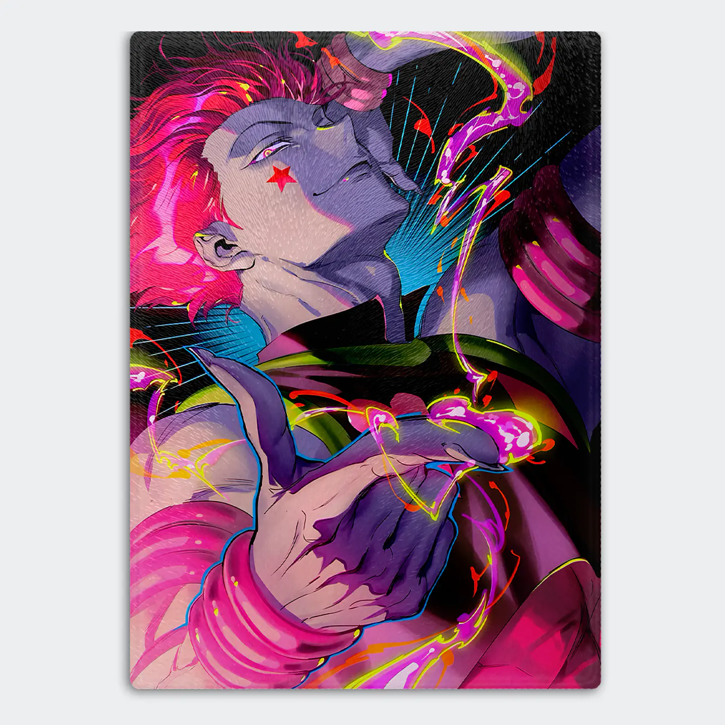 Tabla de cocina - Diseño Hisoka Bungee Gum Neon 1