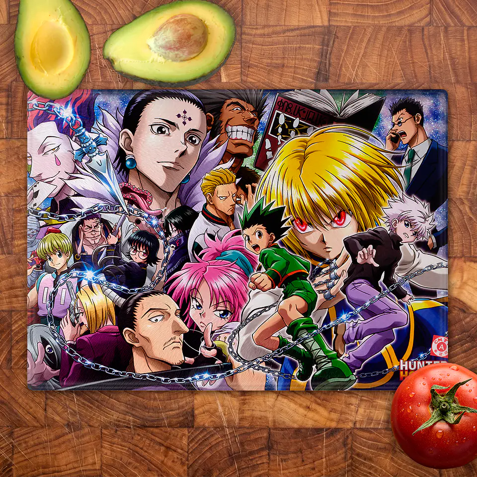 Tabla de cocina - Diseño Hunter x Hunter Yorknew All-Stars 2