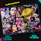 Tabla de cocina - Diseño Hunter x Hunter Yorknew All-Stars - Miniatura 3